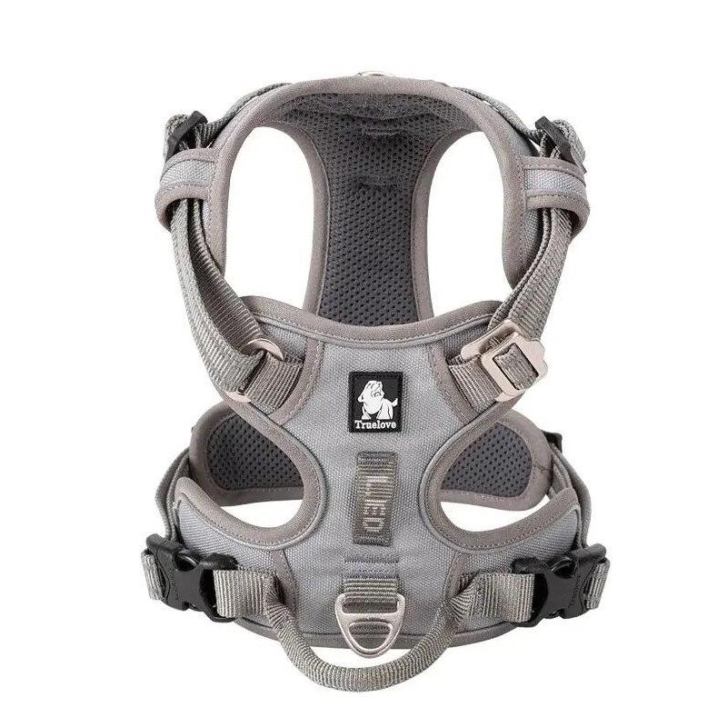 reflective camouflage dog harness, view 5 - MRSLM
