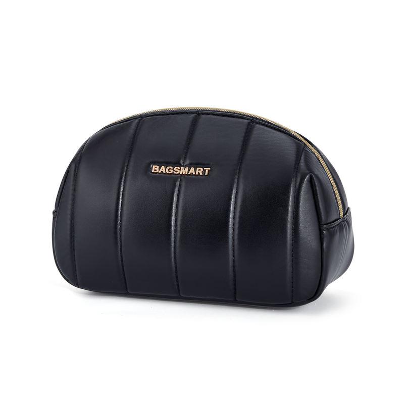 PU leather makeup bag toiletry organizer, view 5 - MRSLM
