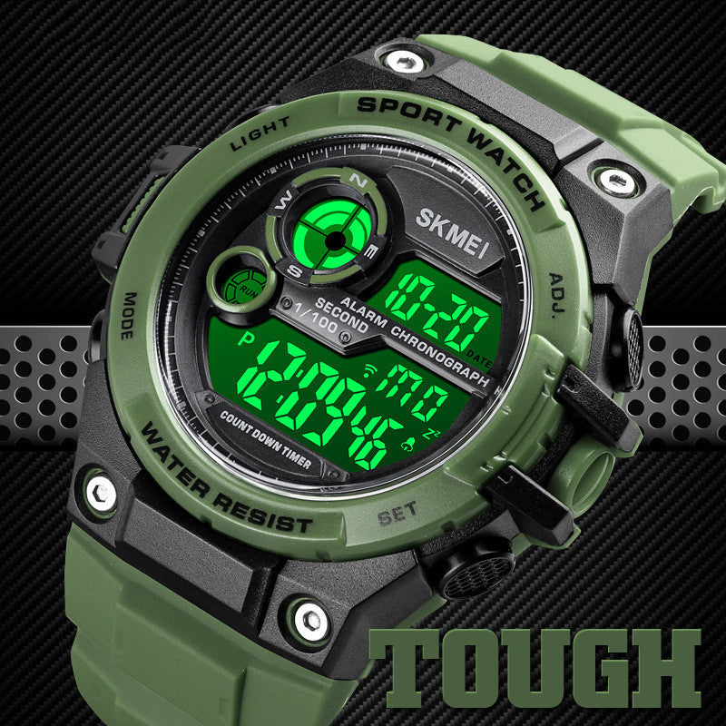 men's outdoor digital sports watch, view 3 - MRSLM