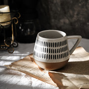 hand-painted ceramic mug, view 3 - MRSLM