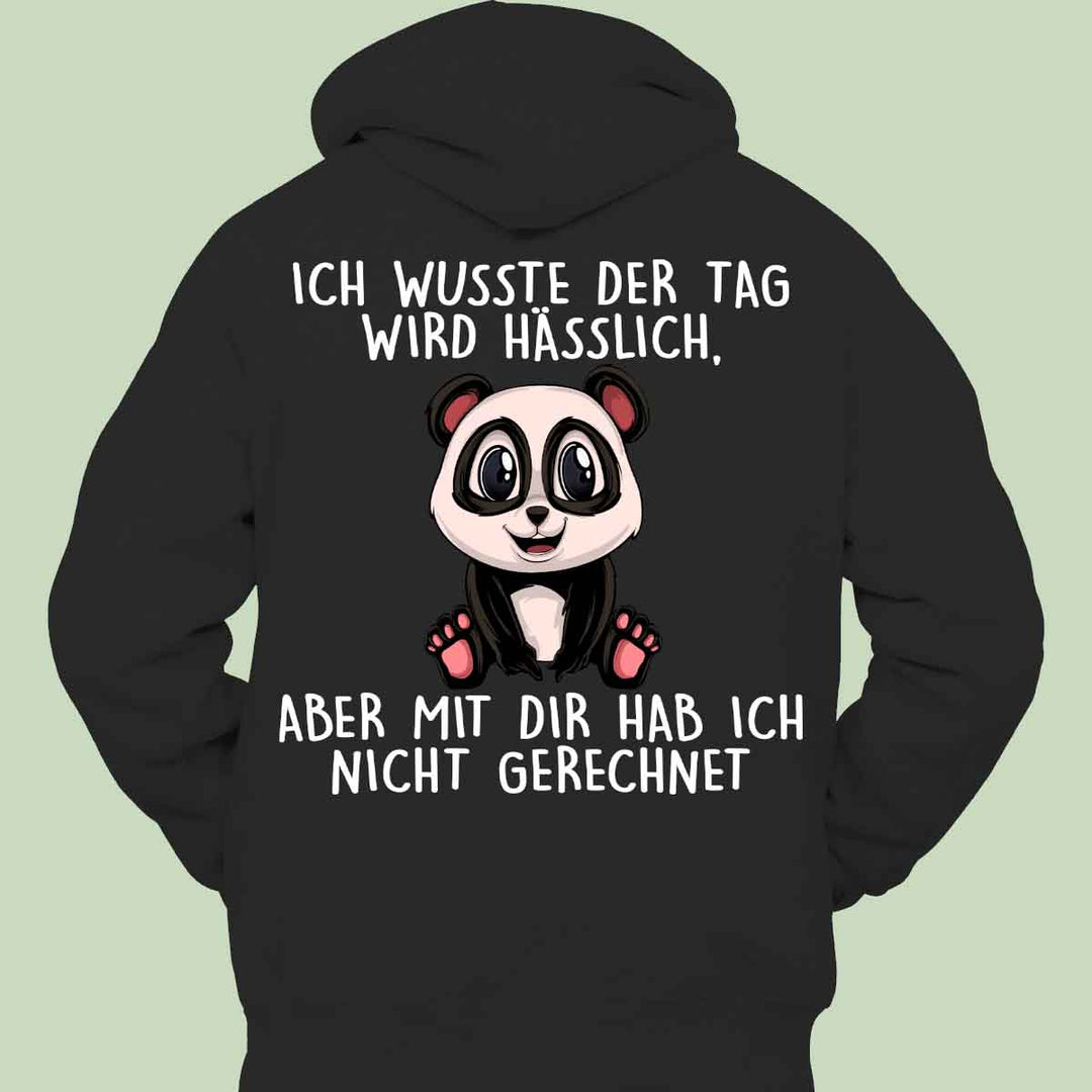 Ugly Panda Hoodie Unisex Back Print