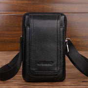 mini cowhide phone waist bag, view 2 - MRSLM