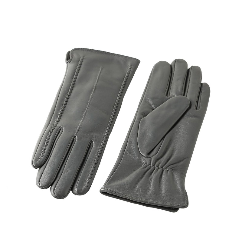 Ladies sheepskin velvet-lined gloves, view 12 - MRSLM
