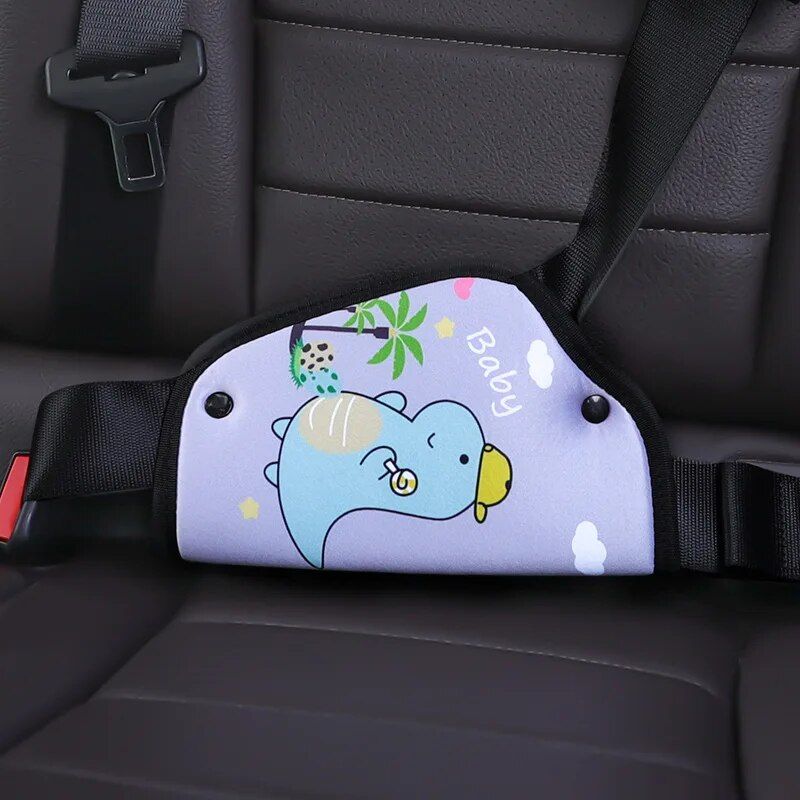 kids car seatbelt cover cartoon, view 10 - MRSLM