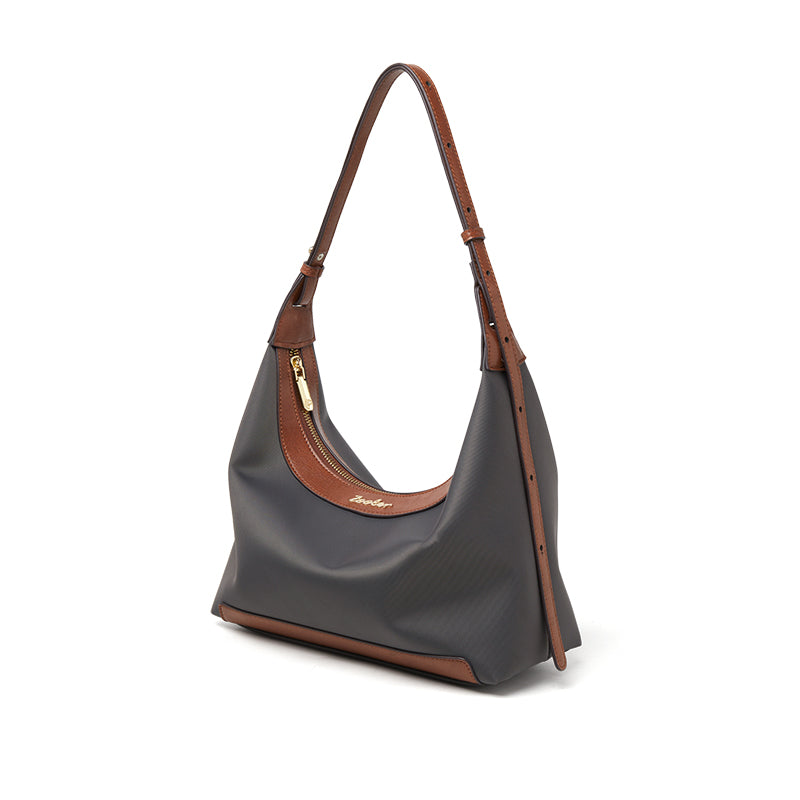oxford cloth shoulder crossbody bag, view 4 - MRSLM