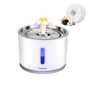 81oz cat water fountain with quiet pump, view 7 - MRSLM