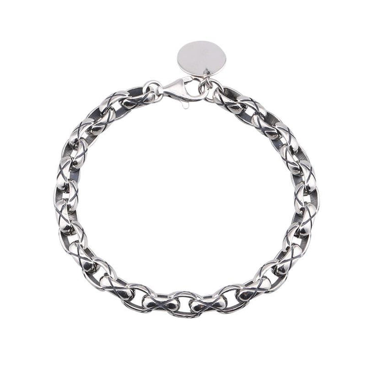 Women's Silver Trendy Fashion Personalized Bracelet