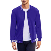 men's baseball uniform flight jacket, view 2 - MRSLM