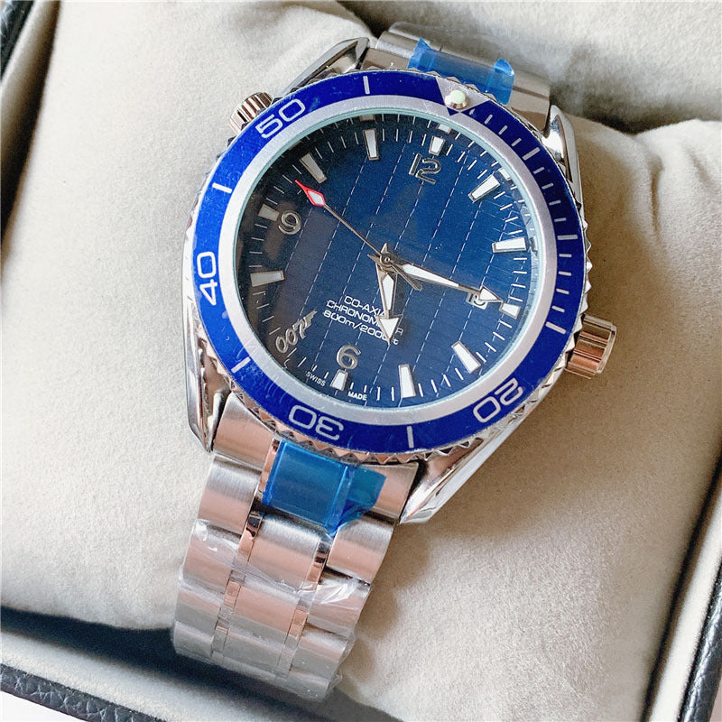 men's business luminous calendar watch, view 5 - MRSLM