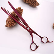 titanium-coated thinning shears for pets, view 2 - MRSLM