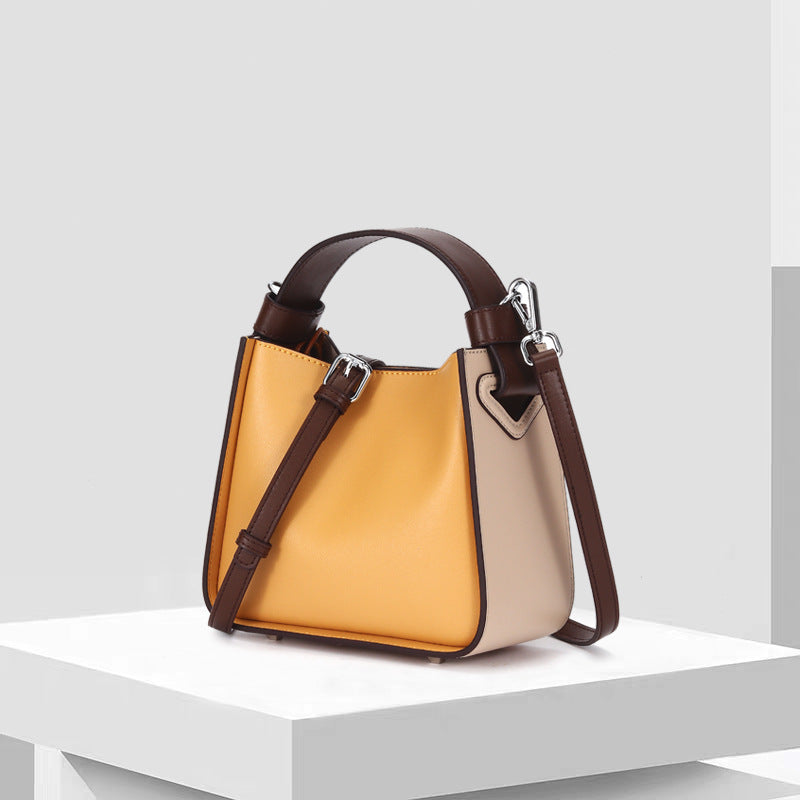 Luxury Microfiber Synthetic Leather Shoulder Tote Bag