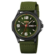 classic men's round quartz watch, view 7 - MRSLM