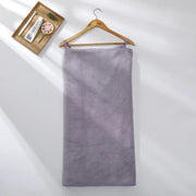 wearable microfiber bathrobe for women, view 2 - MRSLM
