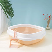 semi-closed cat litter box, view 3 - MRSLM