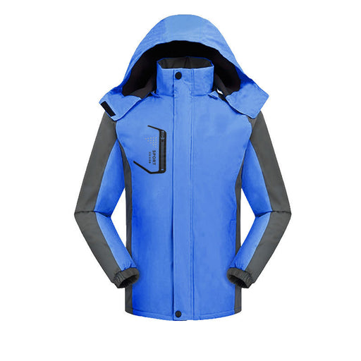 Unisex fleece-lined hooded outdoor jacket, view 5 - MRSLM