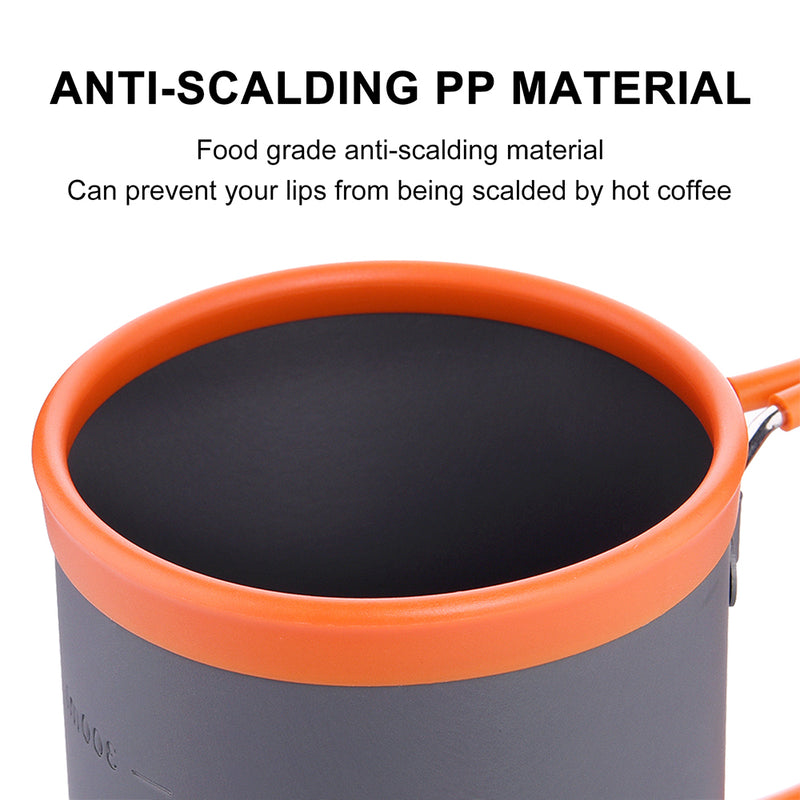 Aluminum camping mug, view 8 - MRSLM