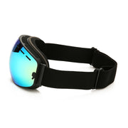 large spherical mirrored ski goggles, view 3 - MRSLM