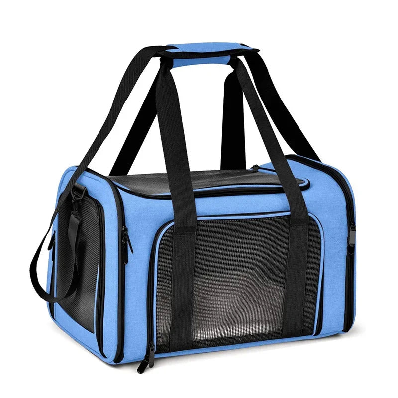 Pet carrier bag for small dogs and cats, view 3 - MRSLM