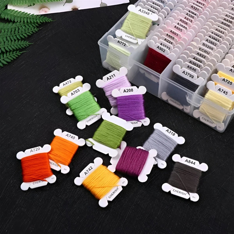 Cotton embroidery thread set, view 5 - MRSLM