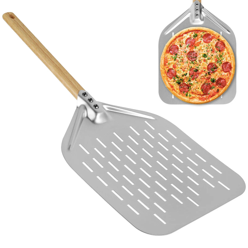 non-stick metal pizza peel, view 2 - MRSLM