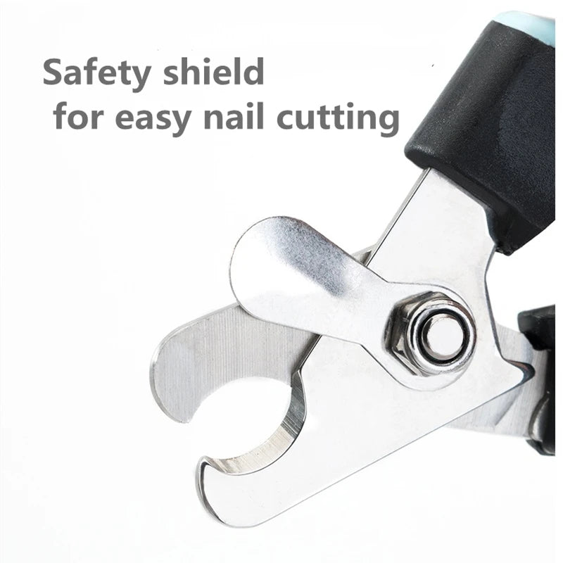 pet nail clipper with safety guard, view 8 - MRSLM