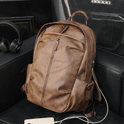 men's fashion casual large capacity backpack, view 4 - MRSLM