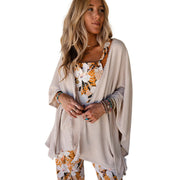 women's loose lace knit top, view 4 - MRSLM