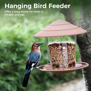 garden haven hanging wild bird feeder, view 6 - MRSLM