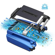 Solar-powered robotic pool skimmer, view 8 - MRSLM