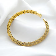 Woven charm bracelet, view 4 - MRSLM