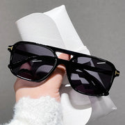 fashion square rivet sunglasses, view 14 - MRSLM