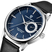 men's stainless steel quartz watch, view 3 - MRSLM