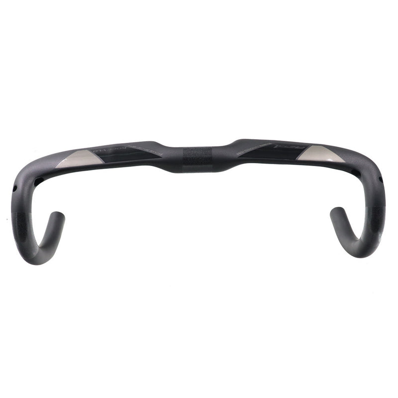 Matt carbon fiber road bike handlebar, view 4 - MRSLM