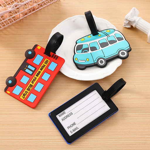 Cartoon silicone luggage tags - MRSLM
