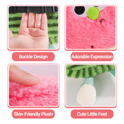 watermelon car headrest and lumbar pillow, view 7 - MRSLM