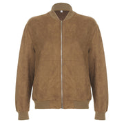 women's retro street style zipper jacket, view 5 - MRSLM