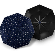 floral folding umbrella, view 4 - MRSLM