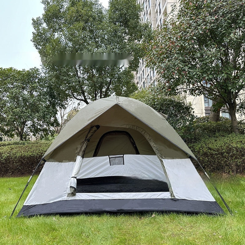 Double-layer waterproof camping tent, view 3 - MRSLM