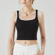 padded strap crop top - MRSLM