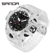 Dual display sports watch for men, view 9 - MRSLM