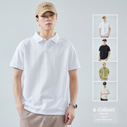 men's loose lapel polo shirt, view 2 - MRSLM