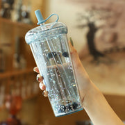 kawaii bubble tea water bottle, view 5 - MRSLM