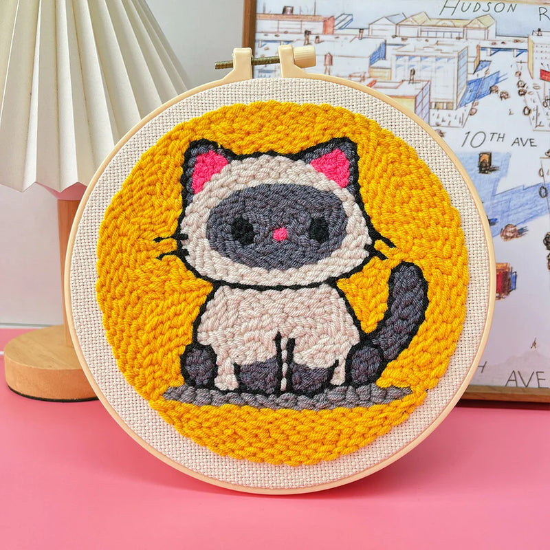Punch needle embroidery starter kit, view 5 - MRSLM