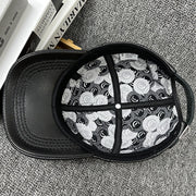 genuine leather baseball cap, view 4 - MRSLM
