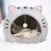 cozy cat bed cave - MRSLM