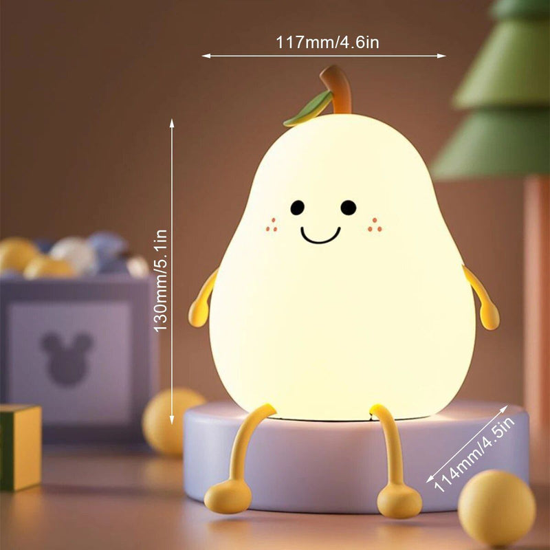 Cute Pear Night Light