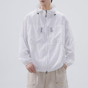 men's loose ice silk coat, view 2 - MRSLM