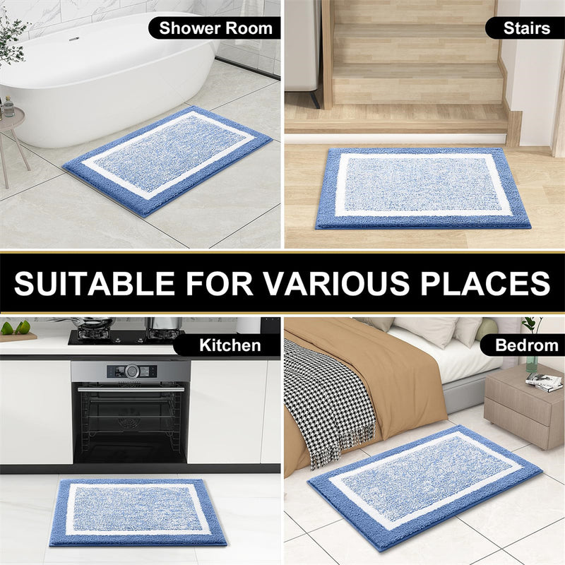 extra soft absorbent bathroom rug mat, view 11 - MRSLM