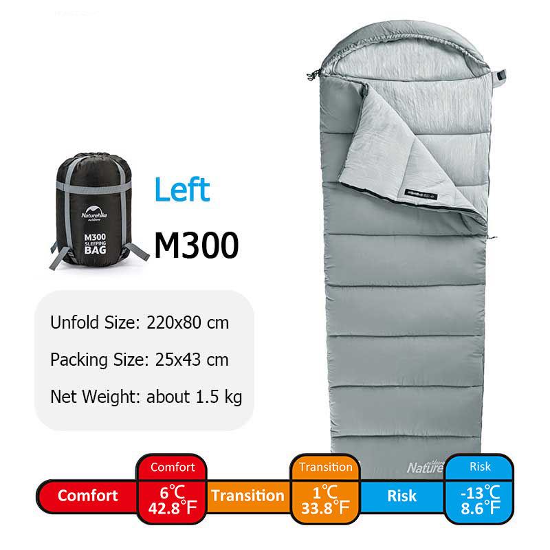 lightweight double camping sleeping bag, view 12 - MRSLM