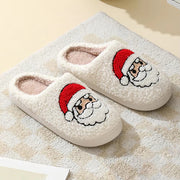 Christmas Santa fluffy slippers, view 7 - MRSLM